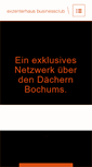 Mobile Screenshot of exzenterhaus-businessclub.com